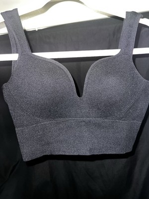 Push Up Bra Bralette Size Medium 3 Clasps On The Back ! Can Wear Under Or Alone