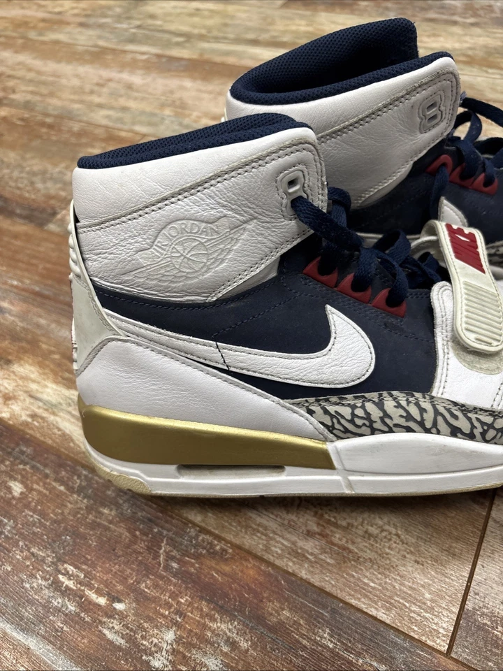 Nike Air Jordan Legacy 312 Olympic "Dream Team" Talla 12 2018 Prod Worn Foto 2 de 4