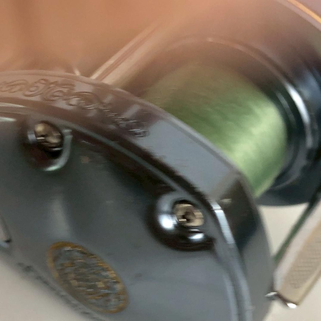 SHIMANO Bantam 100EX Blue Old School Bait Reel Used Fishing