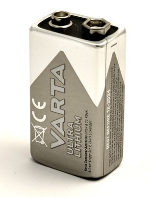 VARTA ULTRA LITHIUM Batterie 9 Volt Block