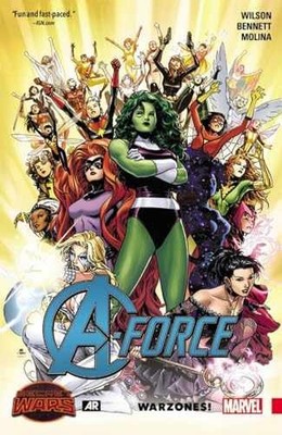 A-Force 0: Warzones! - Paperback, by Wilson G. Willow; Bennett - Very Good