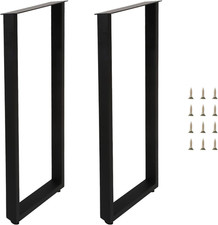 40 Inch Bar Height Table Legs, Heavy Duty Metal Legs for Table, Home DIY Furnitu