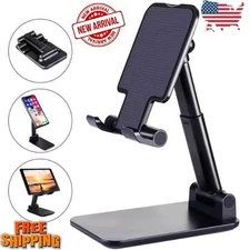 Adjustable Cell Phone Tablet Stand Desktop Holder Mount Mobile Phone iPad iPhone