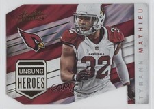 2016 Panini Absolute Unsung Heroes Die-Cut Tyrann Mathieu #16 0kz8