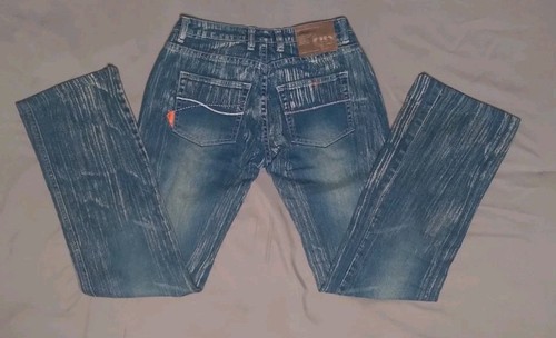 Vintage Pelle Pelle Jeans Damen Gr. 24 Blau Limited Edition Made In Hongkong - Bild 12 von 16
