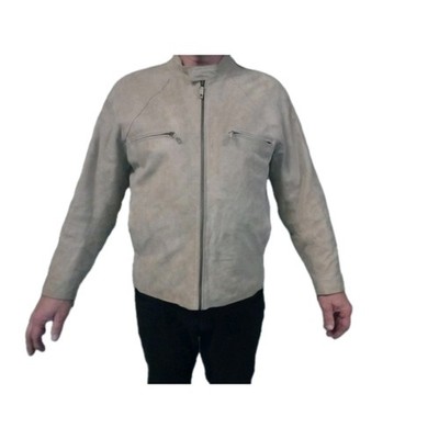 Wilsons Leather Jacket Vintage Tan Motorcycle Jacket Mens Size XL