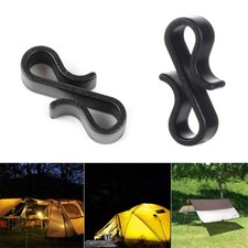 10/50Pcs S Shaped Clips Christmas Gutter Clips for Hanging Outdoor Light