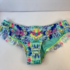 Victoria s Secret bathing suit bottom. Size Small Fluorescent beach pool Bikini