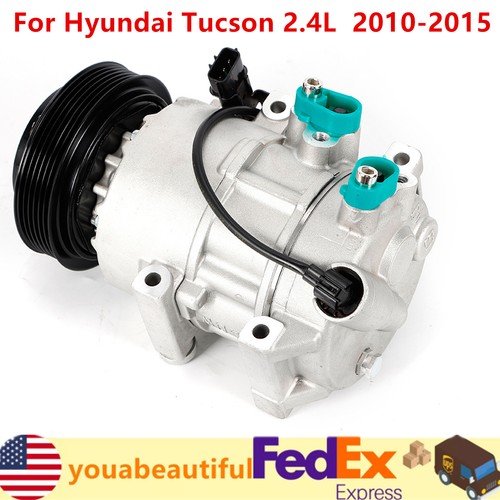 Compresor de aire acondicionado para Hyundai Tucson 2,4 L, Kia Sportage 2011 2012 2013 2014 2015