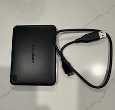 WD - Easystore 1TB External USB 3.0 Portable Hard Drive - Black - VG - 14 Hours