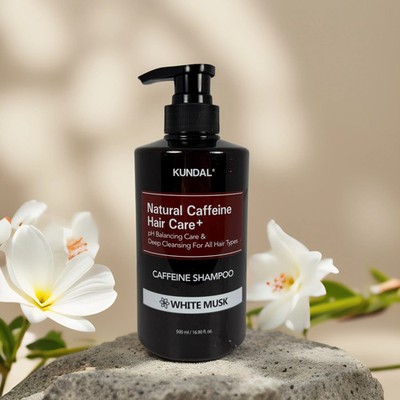 Deep Cleansing & pH Balancing | Caffeine Shampoo by KUNDAL   16.9 fl oz