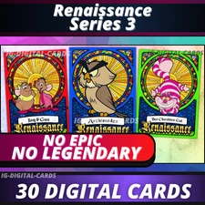 Topps Disney Collect Renaissance Series 3 2025 [ NO LEGENDARY / NO EPIC ]