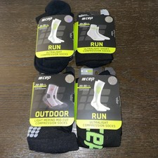 4 NEW CEP Compression 20-30mmhg Ultralight Run Outdoor Socks MEN Size 4
