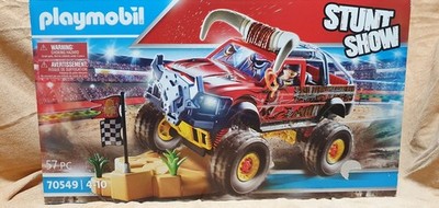 PLAYMOBIL Stuntshow Monster Truck Horned 70549