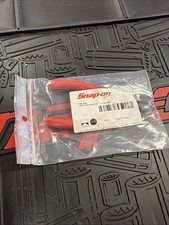 New Snap-on 4.5 Red Soft Grip Diagonal Flush Cutter Nipper Pliers Precision