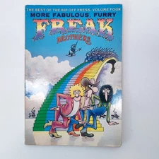 Best of Fabulous Furry Freak Brothers 4 Underground Comic G Shelton Comix 70s