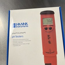 Hanna Instruments pHep4/pHep5 Waterproof pH T...