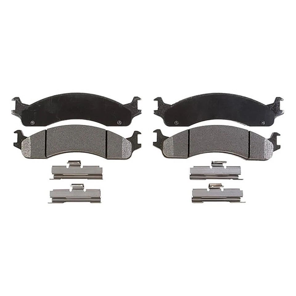 Element3 Pastillas de freno delanteras metálicas zapatas traseras para Ford E-350 Econoline 1995-2000 Foto 3 de 4