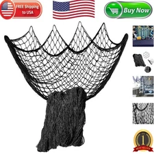 Romantic Nature Fish Net Decoration – Ideal for Themed Parties and Photography