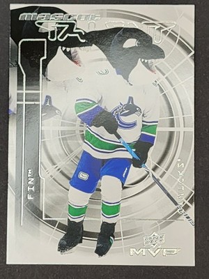 2024-25 Upper Deck MVP #MT-10 Fin The Whale Mascot Talent Vancouver Canucks