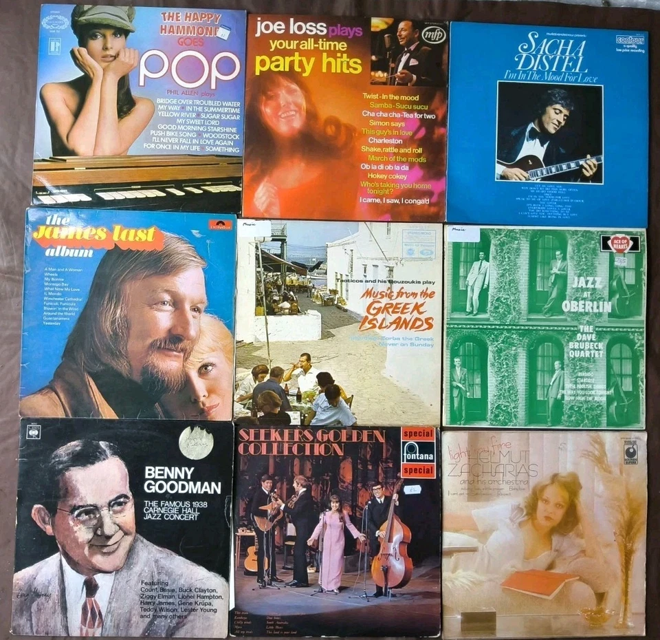 1. JOBLOT BUNDLE - 72 X VINYL LP"S MIXED LOT, POP, JAZZ, EASY LISTENING - Image 4 of 4