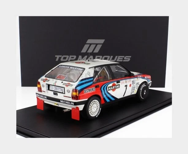TOPMARQUES TMR12-18E LANCIA - DELTA HF INTEGRALE MARTINI 16V N 7 WINNER RALLY MO - Immagine 2 di 2