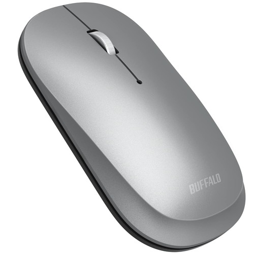 buffalo kabellose mobile Maus Bluetooth FLEXUS dünn und leicht 3 Tasten 844