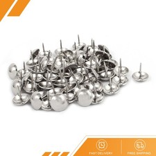 60 x Stainless Steel Thumbtack Upholstery Decorative Tack Nail Pushpin 19mm Dia