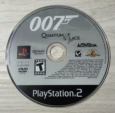 BUY ME BABY! 007 Quantum Of Solace (PlayStation 2 PS2)DISC ONLY and NO BOLONEY!