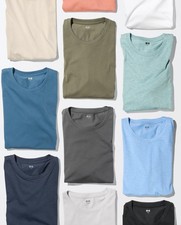 UNIQLO SUPIMA  Cotton T-Shirt Japan NEW
