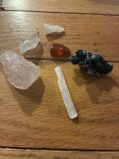 Assorted Natural Collectible Crystals and Mineral Specimens Variety Lot