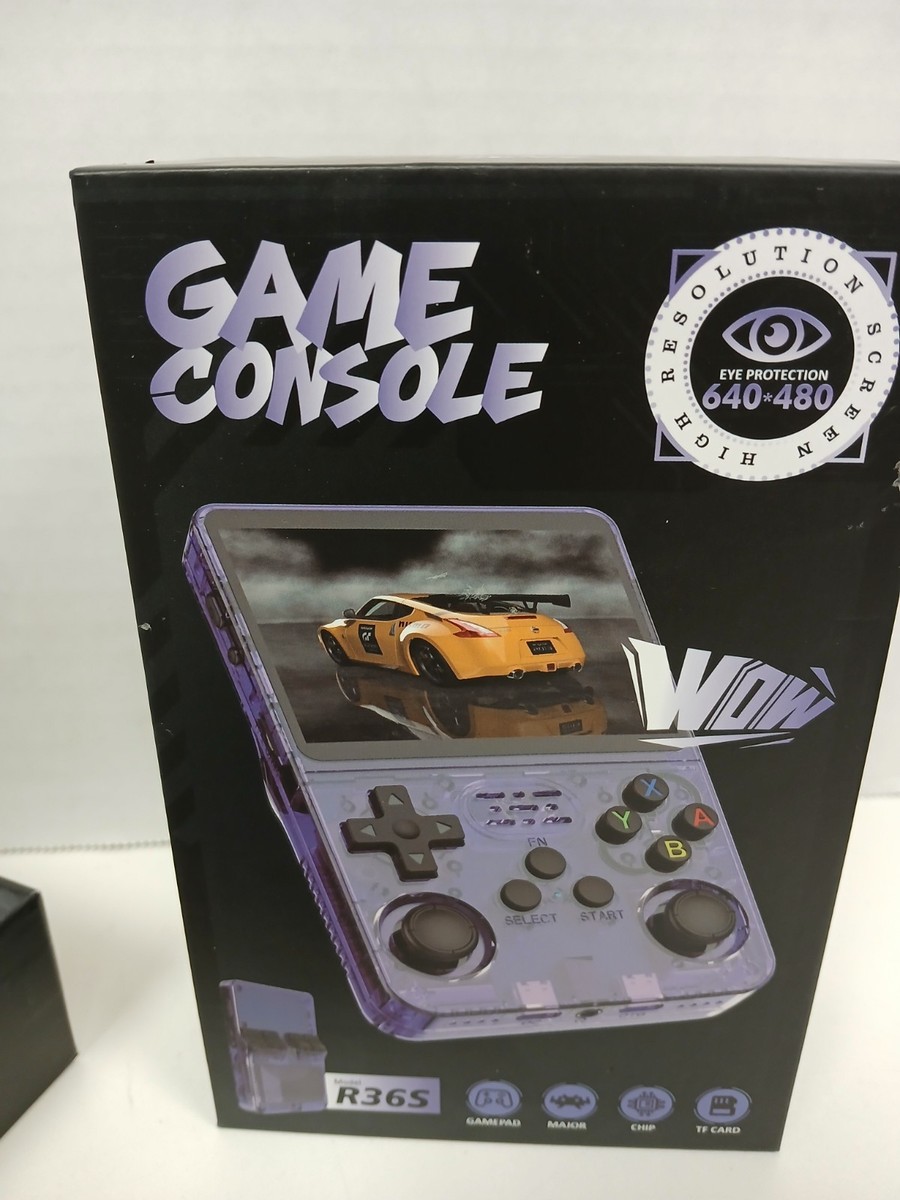 初代CONSPIRACY 15p 3oz Clone R36S Retro Handheld Game Console With 3.5