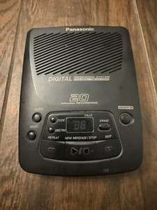 Panasonic KX-TM85-B Black Digital Telephone Answering System