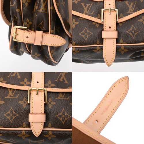 LOUIS VUITTON Saumur 30 M40710 Brown Monogram Canvas Ladies Bag #W1970 - Bild 8 von 10