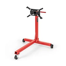 Engine Stand with Wheels, 3/8 Ton Engine Motor Stand with 4 Adjustable Arms, ...
