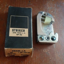 53-62 Chevy Corvette Impala Cadillac LEFT Door Lock Striker NOS SP43 4664964