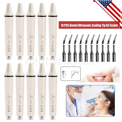 Yabangbang Dental Ultrasonic Scaler Handpiece/Scaling Tips G3 Fit EMS Woodpecker