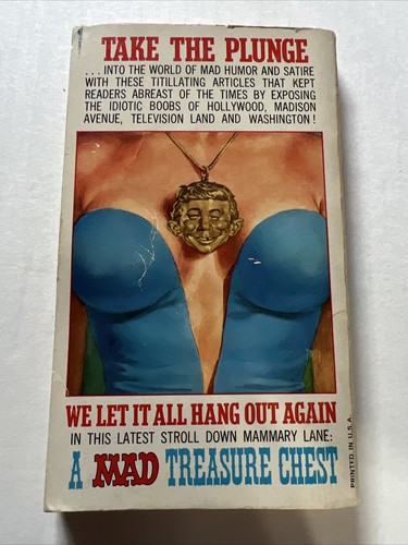 MAD Treasure Chest Paperback Warner 1st Printing Free Shipping - Picture 4 of 4