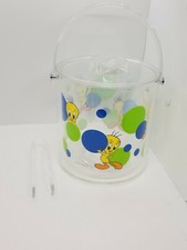 Vintage Warner Brothers Studio Store Loony Tunes Tweety Bird Ice Bucket w/ Lid