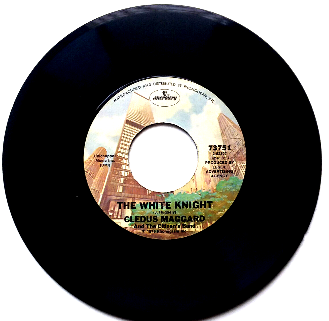 CLEDUS MAGGARD &The Citizens Band – The White Knight - Vinyl 45rpm