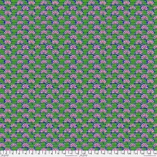 Free Spirit Temple Garden by Snow Leopard Designs PWSL126 Multi Lilypond Cotton