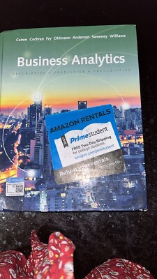 Business Analytics (MindTap Course - Hardcover, by Camm Jeffrey D.; - Very Good
