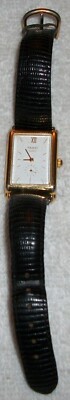 Vintage Monet Analog Watch Gold Tone Tested New Battery