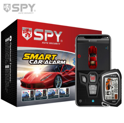 SPY Car alarm Two-way alarm /PKE/APP remote one-click start/smart headlights