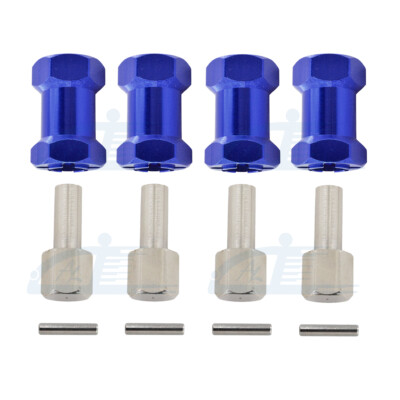 4x 12mm Wheel Hex Hub Drive Adaptor 20mm Extension For 1/10 RC Crawler Scx10 D90
