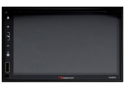 Nakamichi NA6605 6.8'' Double Din Apple & Android Car Play Auto Navigation Stereo