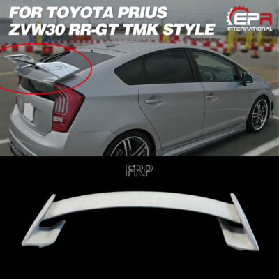 For 08'.05~11'.11 Prius ZVW30 RR-GT TMK Style Fiberglass Rear Wing Spoiler
