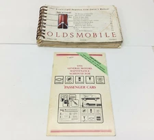 1991 Oldsmobile Ninety Eight Factory Original Glovebox Owners Manual Book