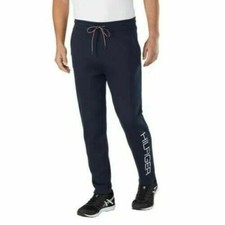 Tommy Hilfiger Men's Fleece Jogger Pants Sky Captain Blue X-LARGE