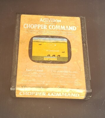 Patch Activision Chopper Command – Jeu Atari 2600 – 1982 – Jamais Utilisé